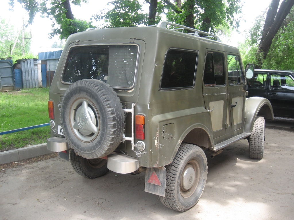 ГАЗик сзади